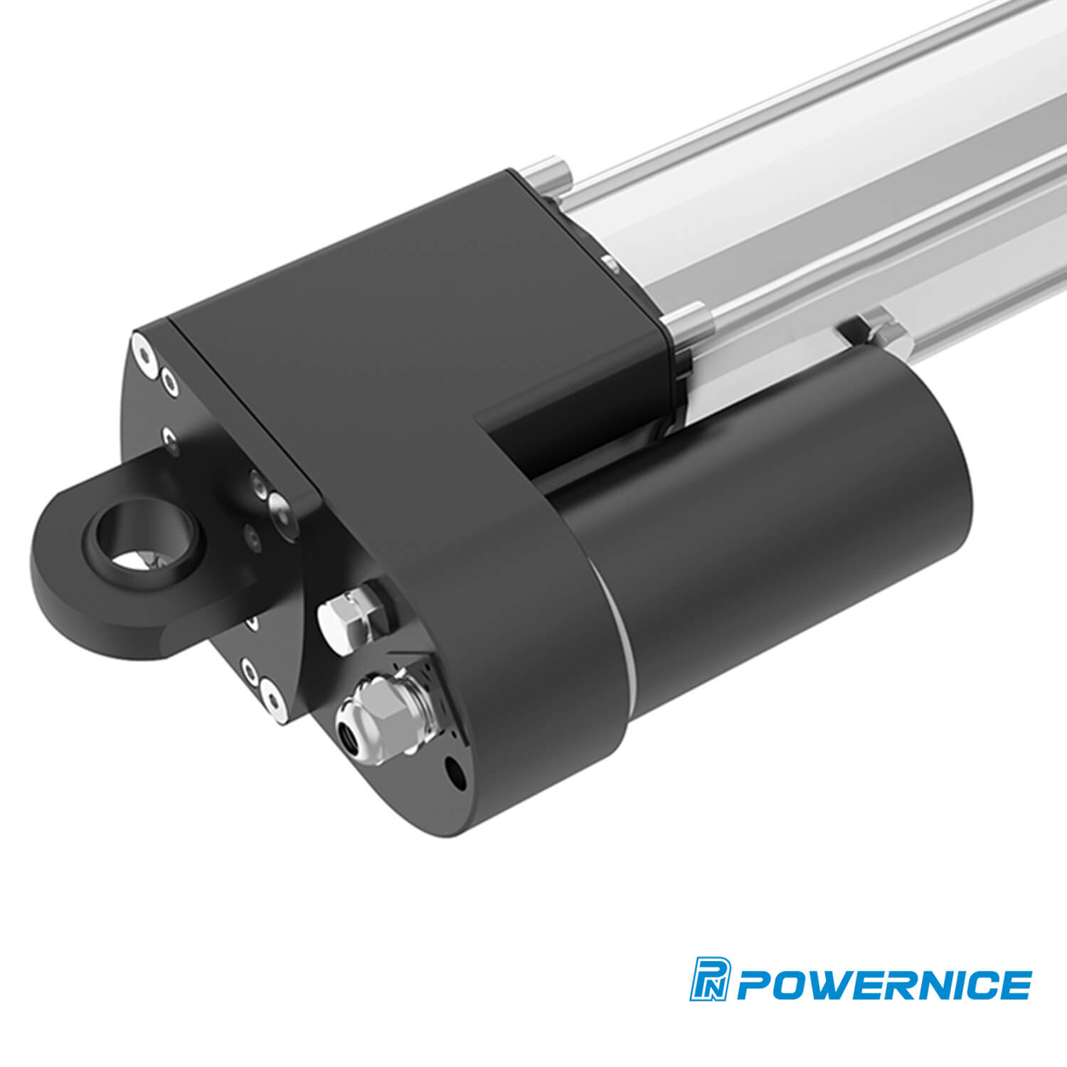 24V DC Brushed Electric Solar Linear Actuator with Maximum Load 50000n
