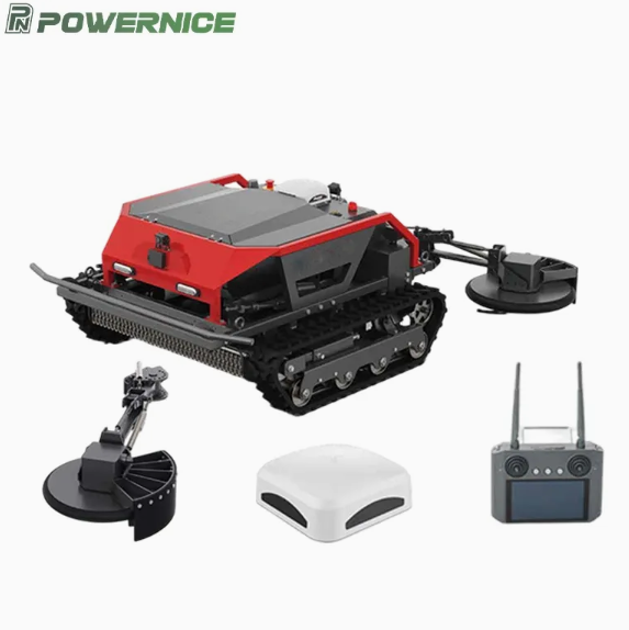 Commercial Grade Auto Mower for Slopes Remote Control Lawn Mower