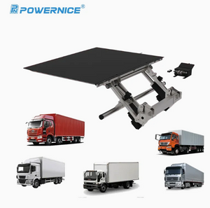 Powernice Cold Chain Vehicle Special 1 Ton Electric Hydraulic Steel Aluminum Alloy Tail Lifting Device Tail Lift